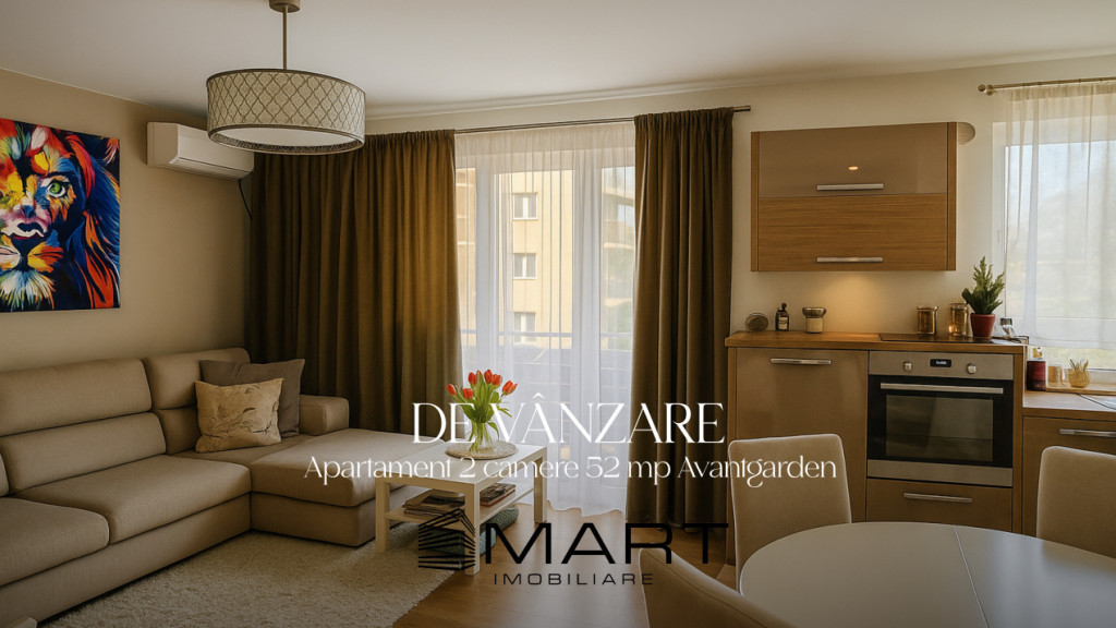 Apartament Avantgarden cu parcare – rafinament și lumi...