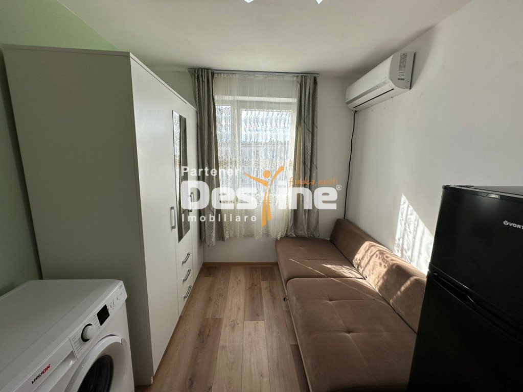 Cantemir - Garsonieră 12mp, AC, renovată și mobilată