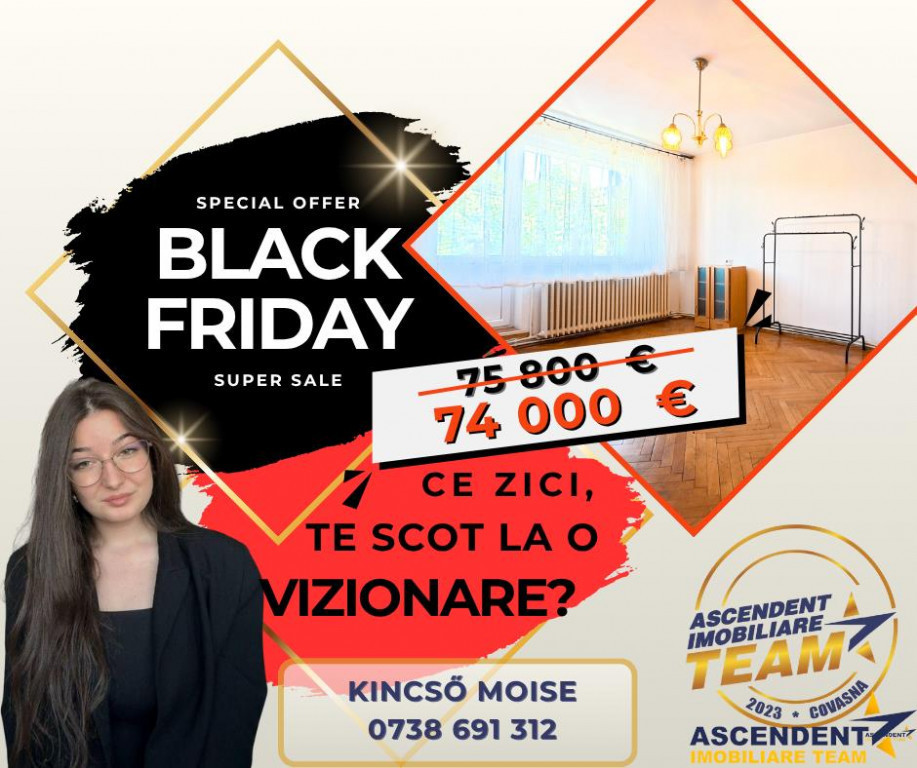 Tur Virtual! Decomandat,3 camere,locatie favorabila,Simeria,