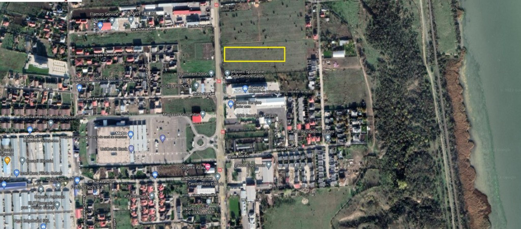 Teren vizavi de Metro cu deschire la DN