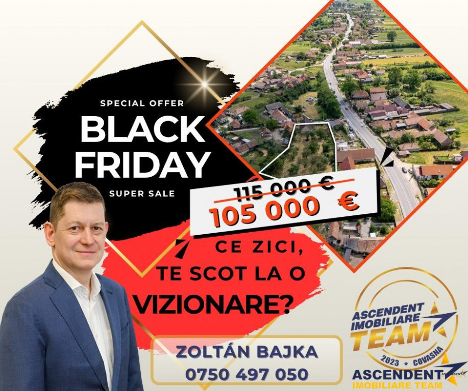 FILM! 2.700mp teren cu casa personalizabila, pomi fructiferi