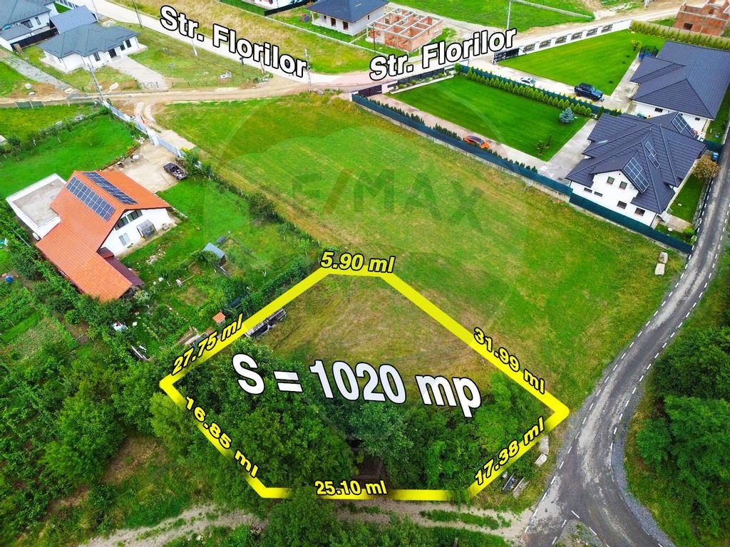 De vanzare teren intravilan în Recea, ultima parcela dis...