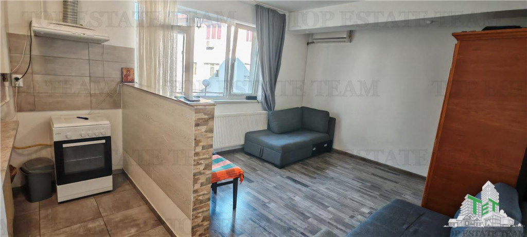 Garsoniera cocheta, 33mp, mobilata/utilata complet cu toate