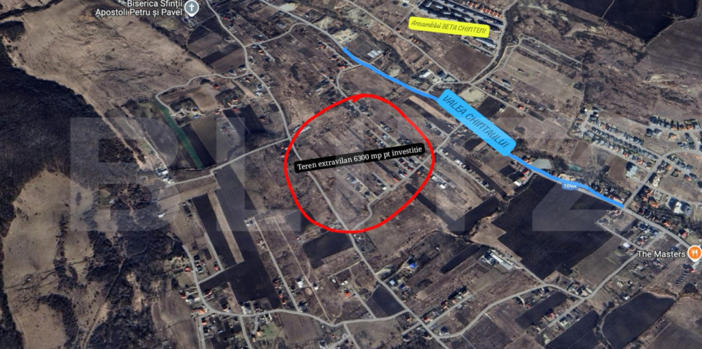 Teren Extravilan 6300 - potrivit pentru investitie