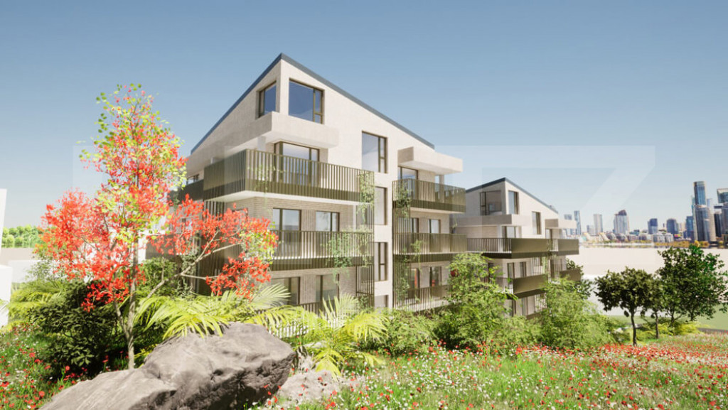 Apartament 4 camere, 123 mp, Terasa 21 mp, Dressing, Zona Ca