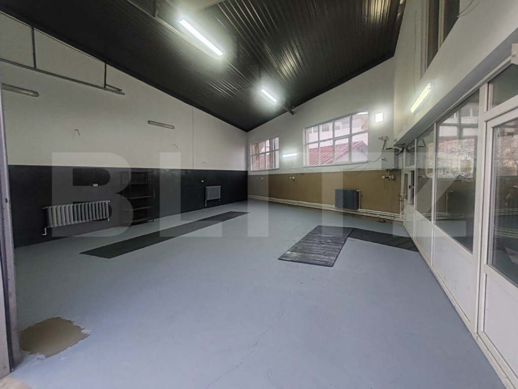 Hala cu 2 canale, 100mp, spatiu birouri, Burdujeni