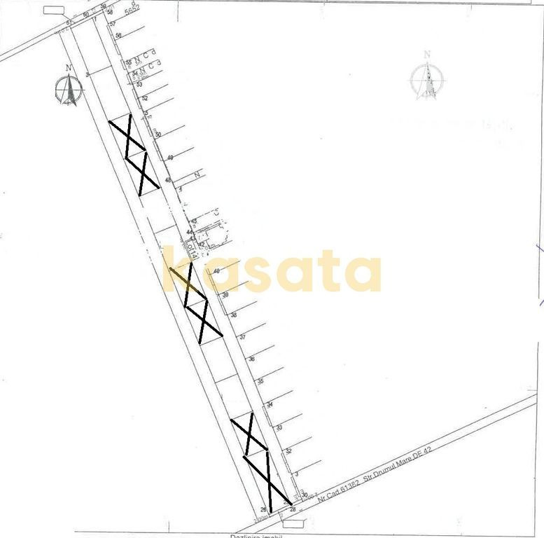 Teren de vânzare –Loturi - 500 mp, deschidere 29 ml, C...
