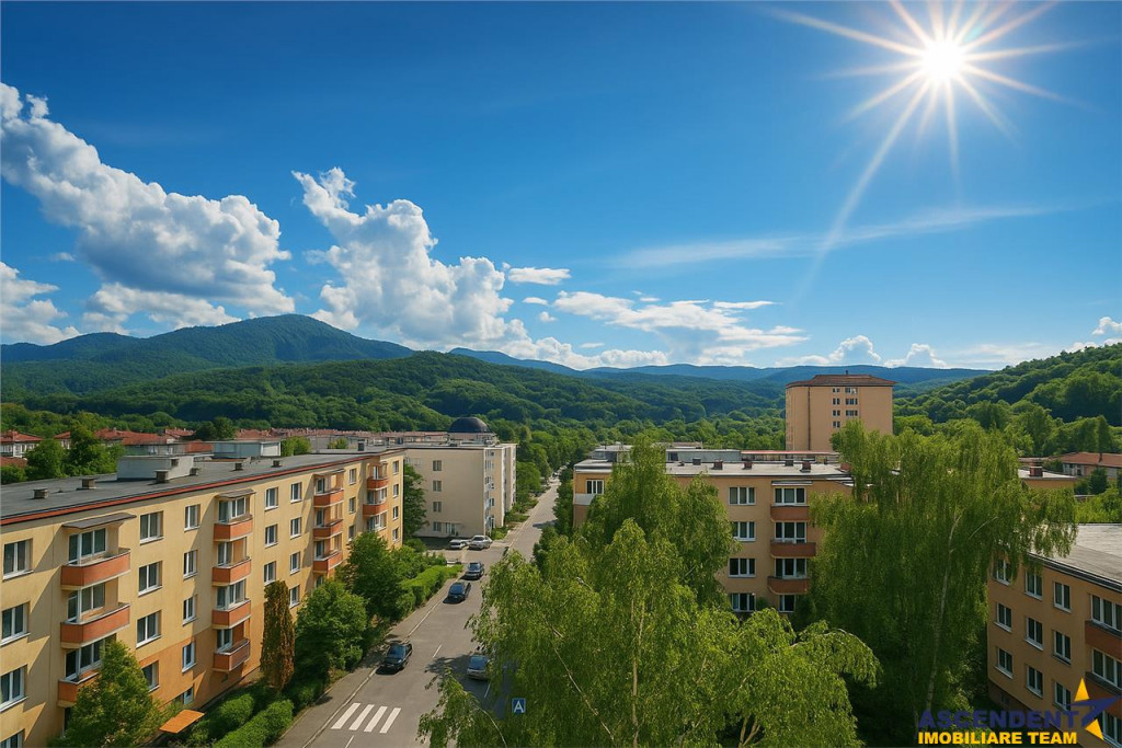 Apartament luminos,2 camere,balcon,boxa, potential design pe