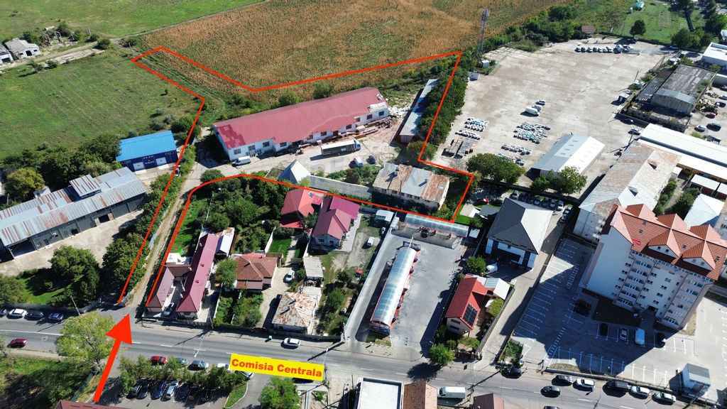 Spațiu industrial cu 12000 mp teren Focsani centura