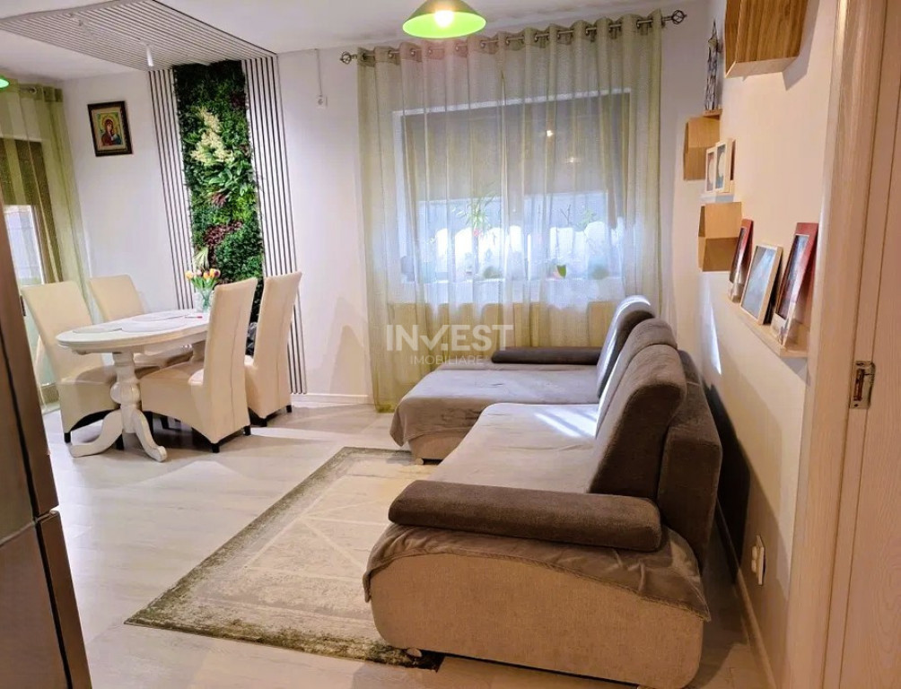 Apartament cu 3 camere și grădină + 2 locuri de parcare ?