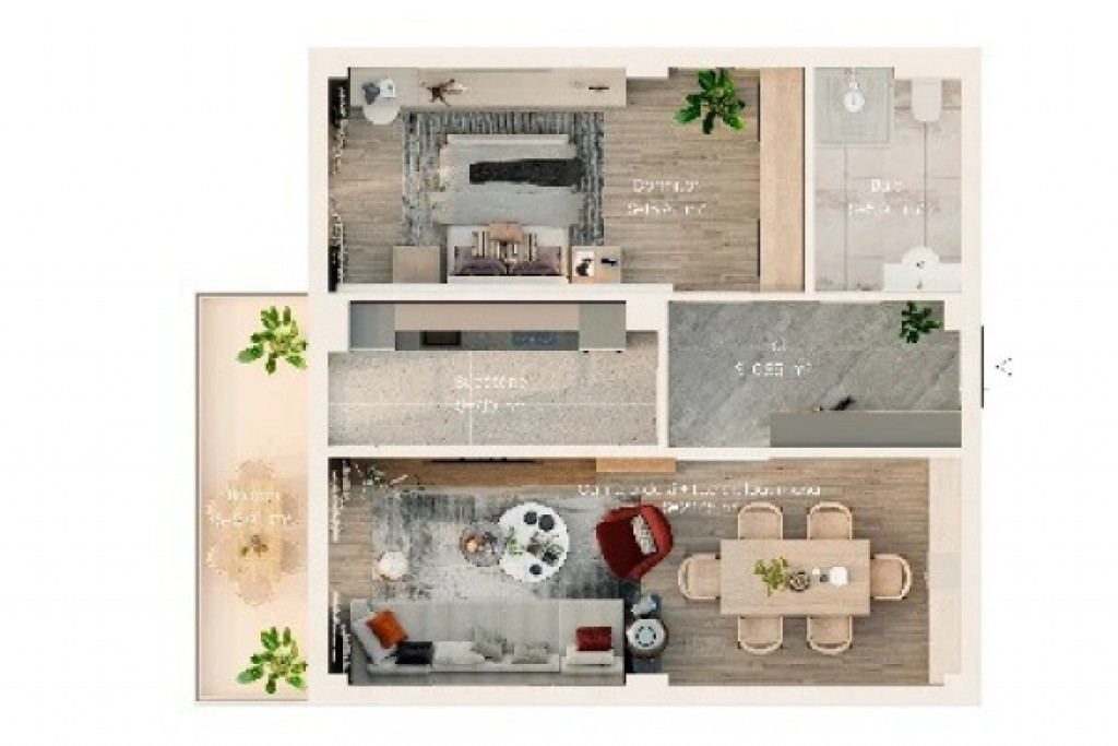 Comision 0- Apartament 2 camere decomandate Valea Lupului