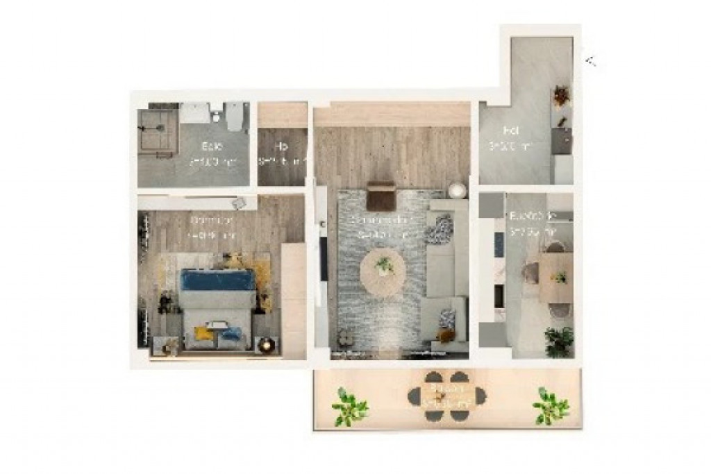 Comision 0- Apartament 2 camere decomandate Valea Lupului