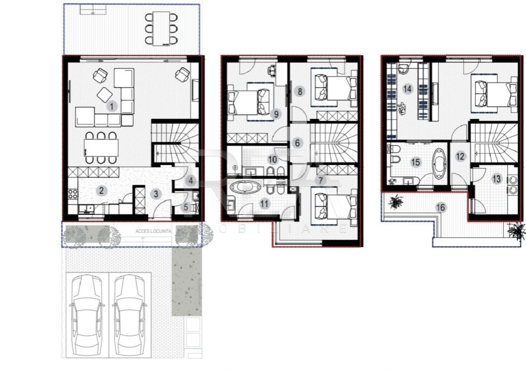 Casa, Green Lake, Grivita