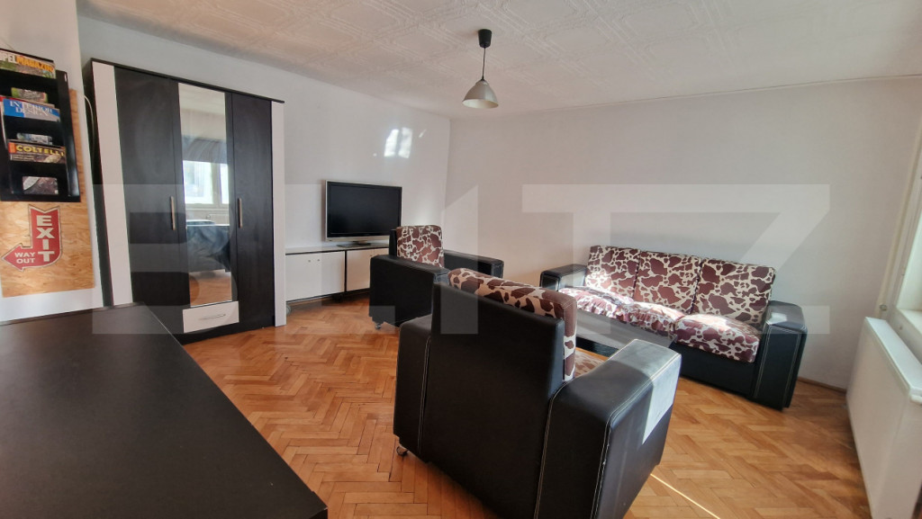 Apartament 1 camera, 35 mp, zonă Mircea cel Bătrân