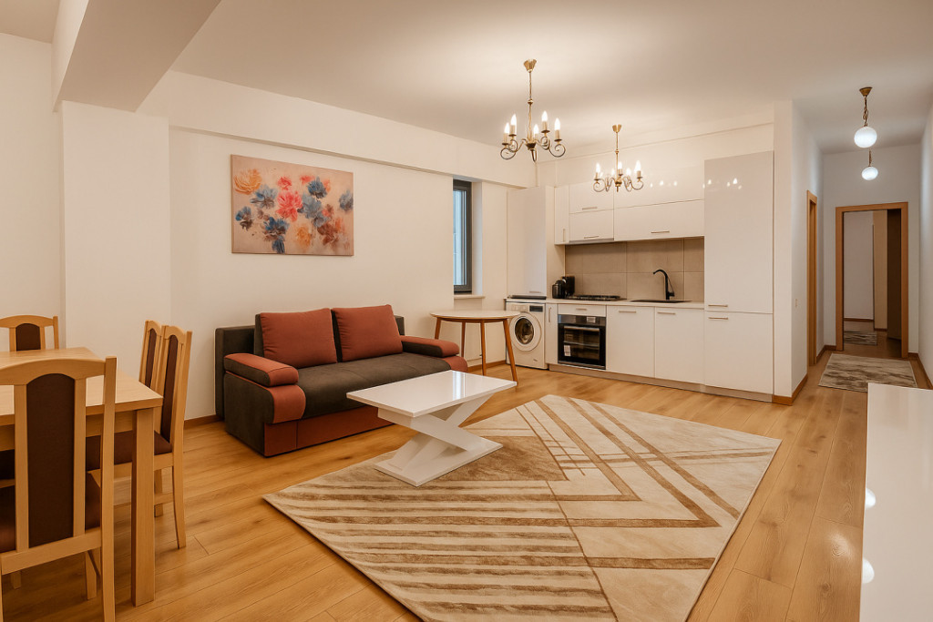 Apartament 3 camere - Vedere frontala spre lac - Mamaia - T.