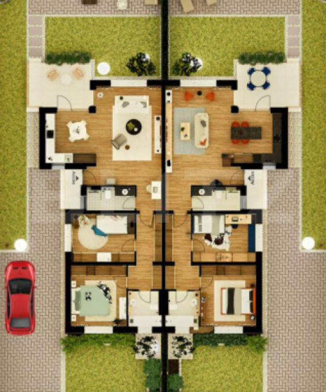 Duplex la „la cheie”– 84 mp utili, Zona Mosnita Noua