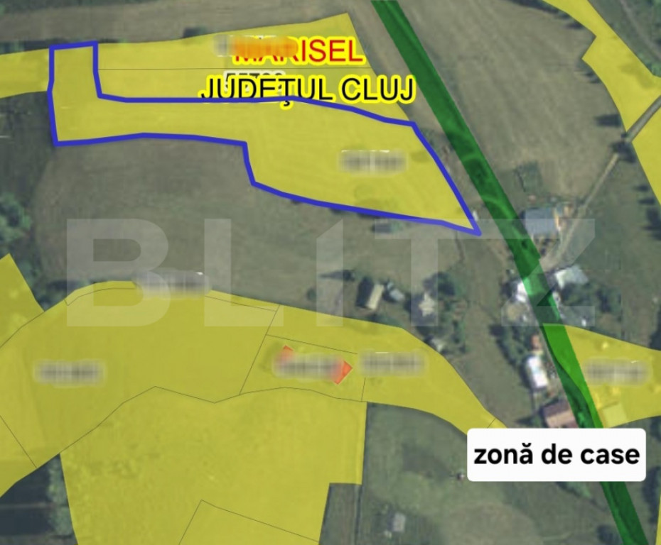 Teren parcelabil, front la strada, 8691mp, utilitati in zona