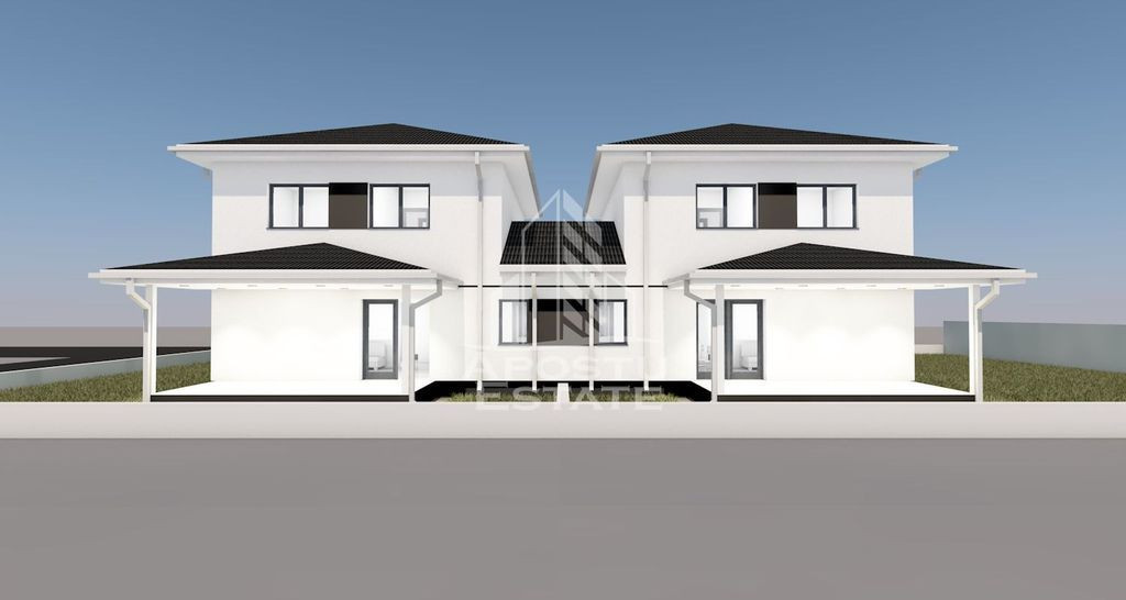 Duplex despartit prin camera tehnica, 4 camere, 3 bai,Mos...