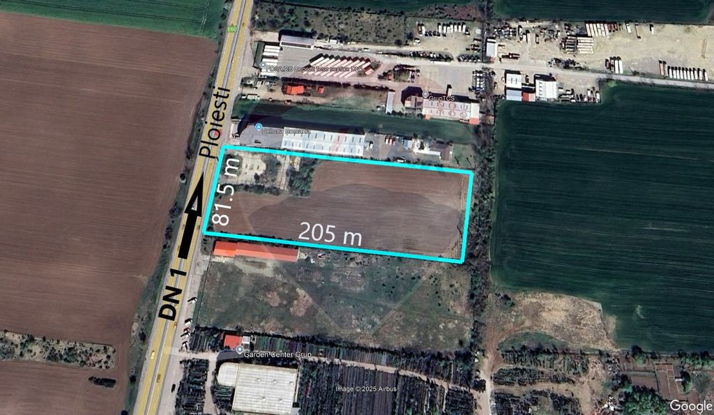 Teren intravilan 16752 mp, Tancabesti / DN 1