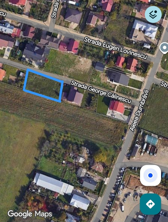 Teren intravilan Burdujeni Aleea Dumbrăvii 800mp