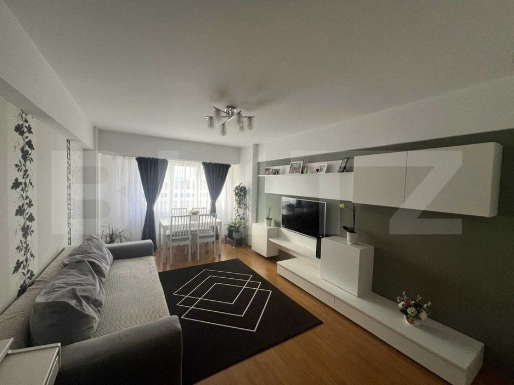 Apartament cu 3 camere, 74 mp, zona Metro