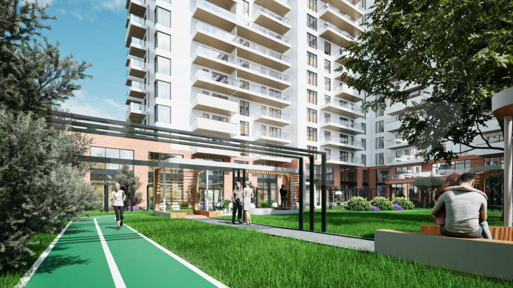 Duplex cu 4 camere, 128 mp, in Ansamblul Skylight Residence