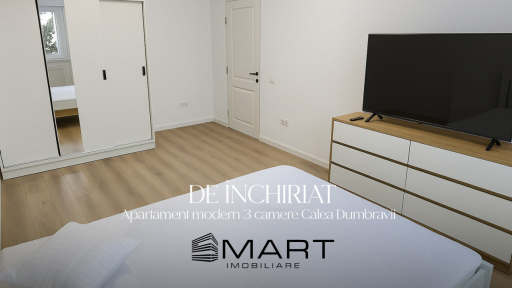 Apartament cu 3 camere pe Calea Dumbravii
