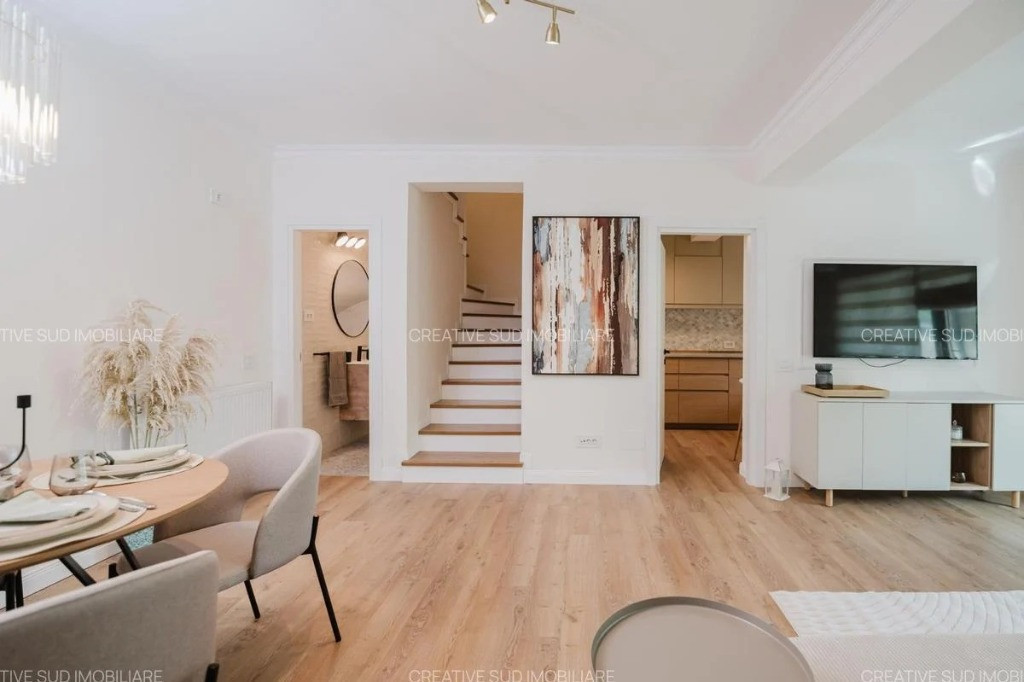 Casa P +1 + M - Mobilata/Utilata 4 camere 132mp utili Popesti Leordeni