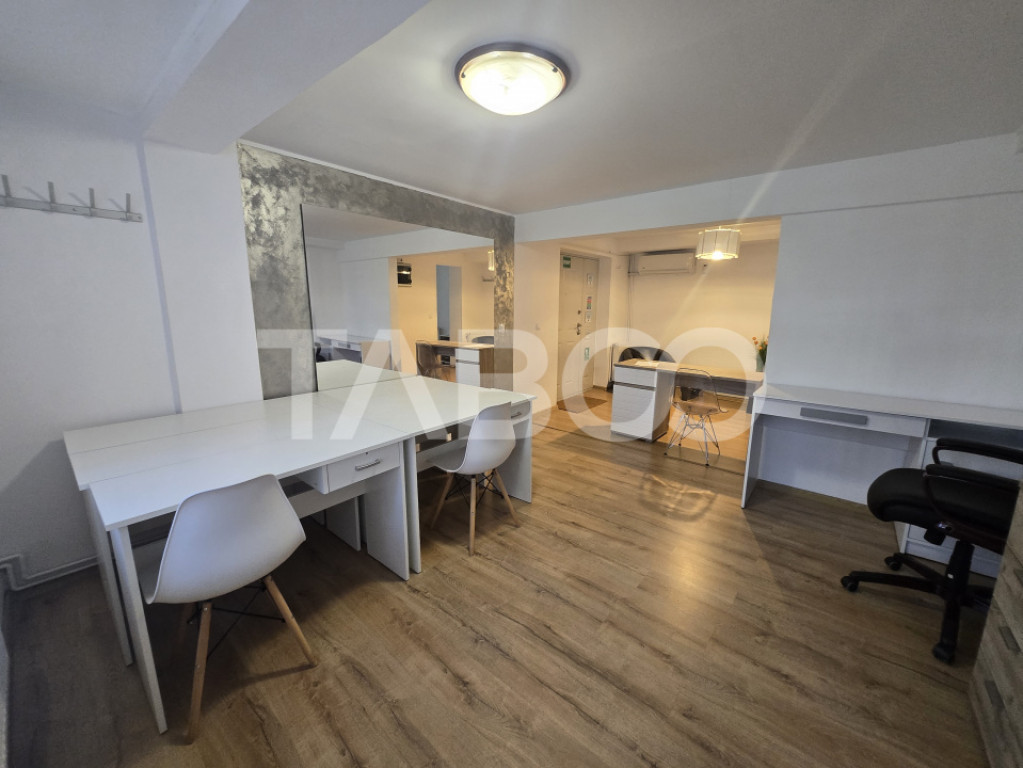 Spatiu comercial de inchiriat 2 camere 60mp zona Central Sib