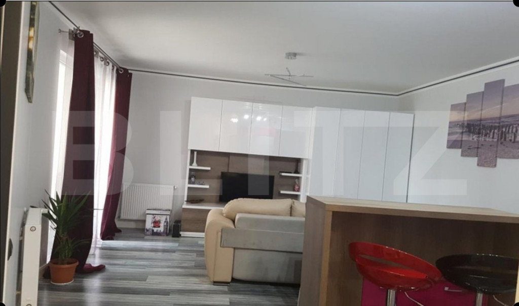 Apartament 2 camere, 54 mp, modern, mobilat, zona Platinia