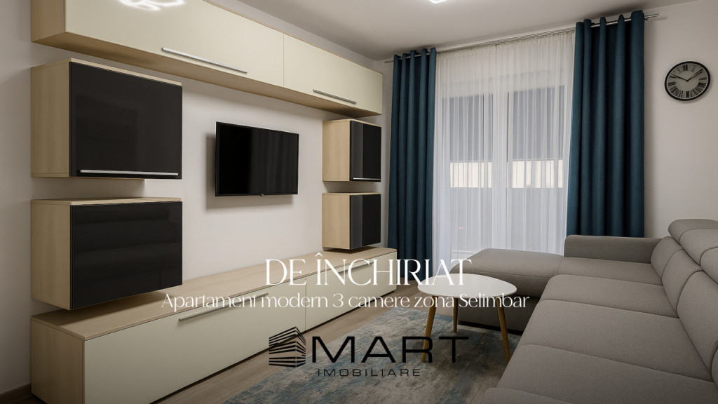 Apartament cu 3 camere in Selimbar