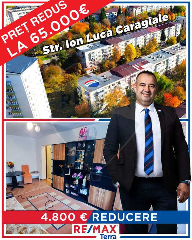 Apartament cu 2 camere de vânzare în zona Sasar