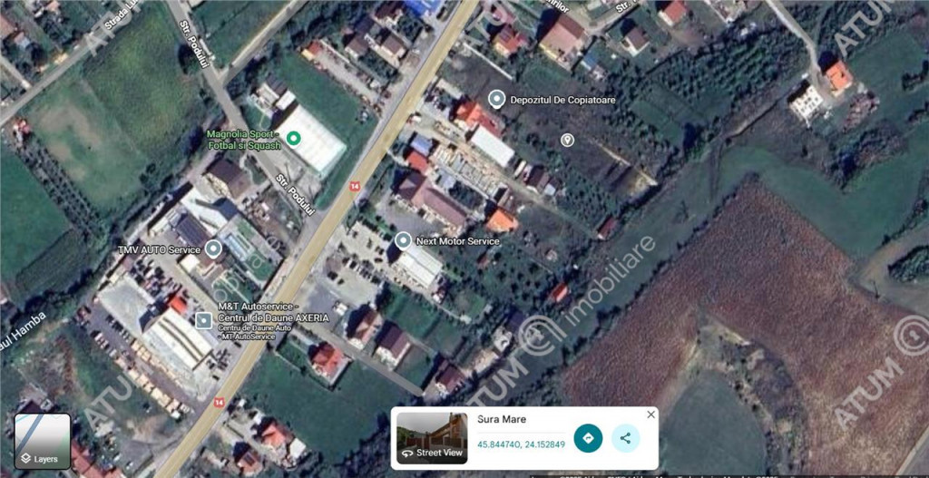 Teren intravilan de 3220 mp cu PUZ aprobat si utilitati in S