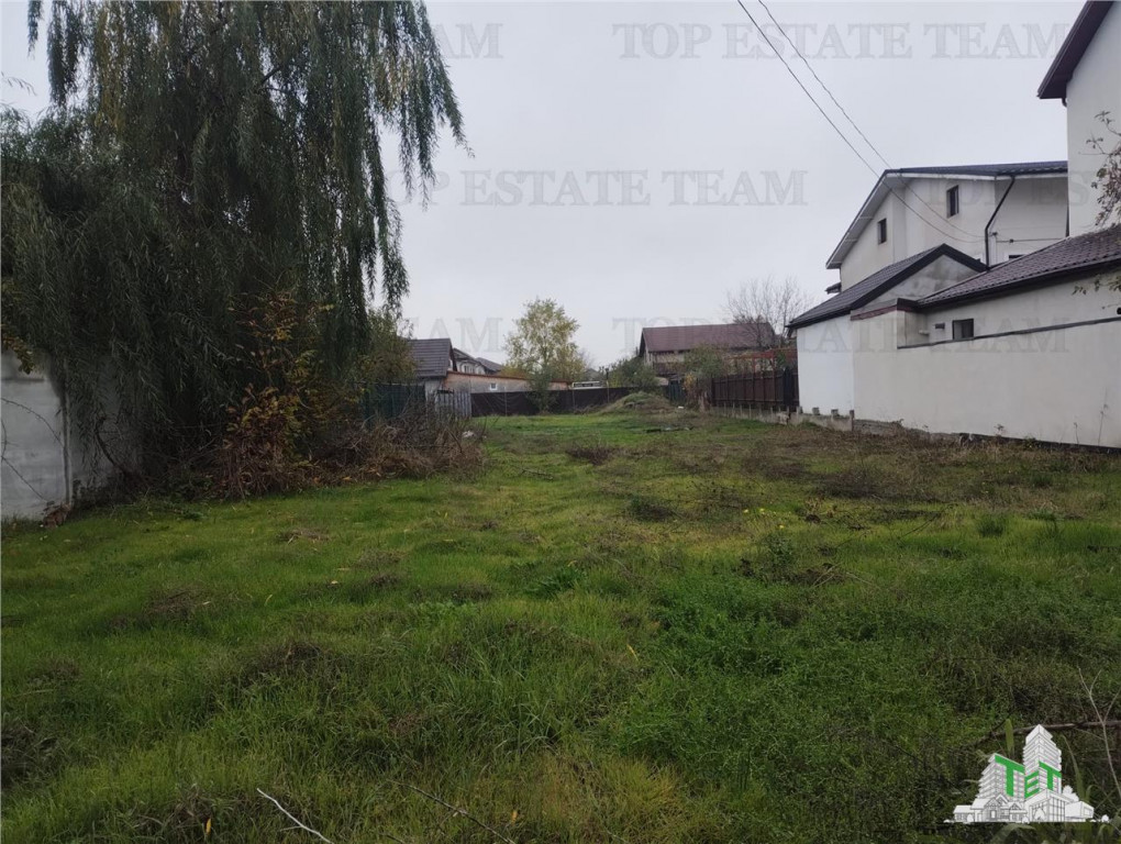 Teren intravilan 880 mp cu proiect aprobat case P 1 Berceni,