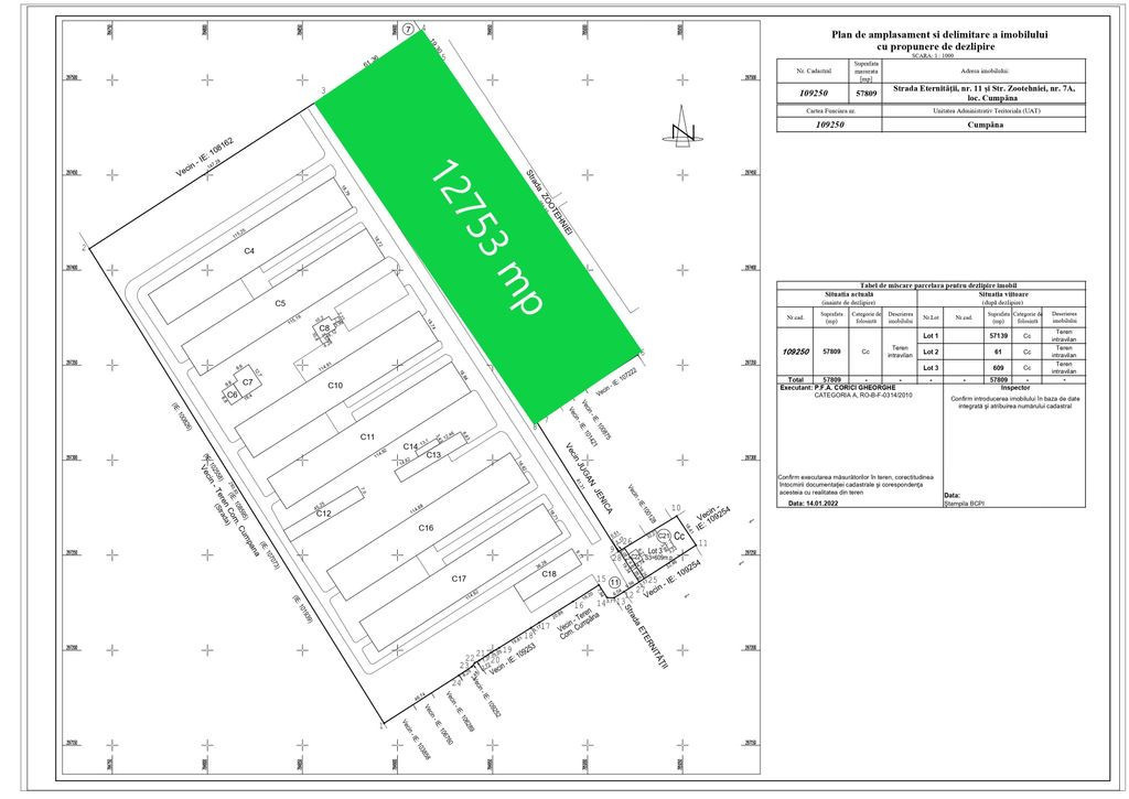Teren intravilan parcelabil - Avicola Cumpana - deschider...