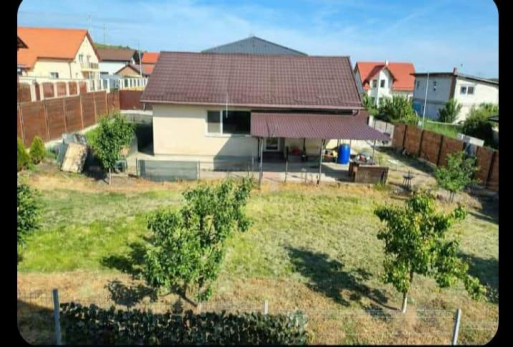 Casa noua, finisata, 76mp utili + 500mp teren in Chinteni