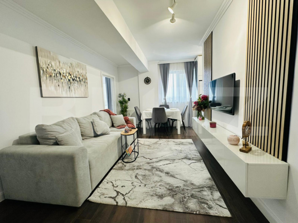 Apartament modern cu 3 camere, in Prima Nufarul