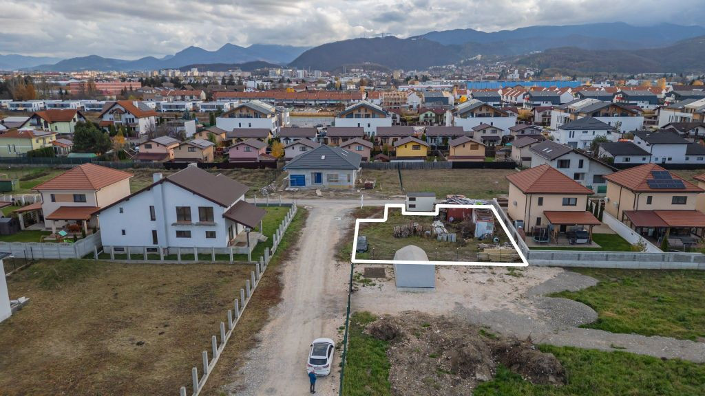 Teren Intravilan 533 mp, Brașov – Bartolomeu, acces st...