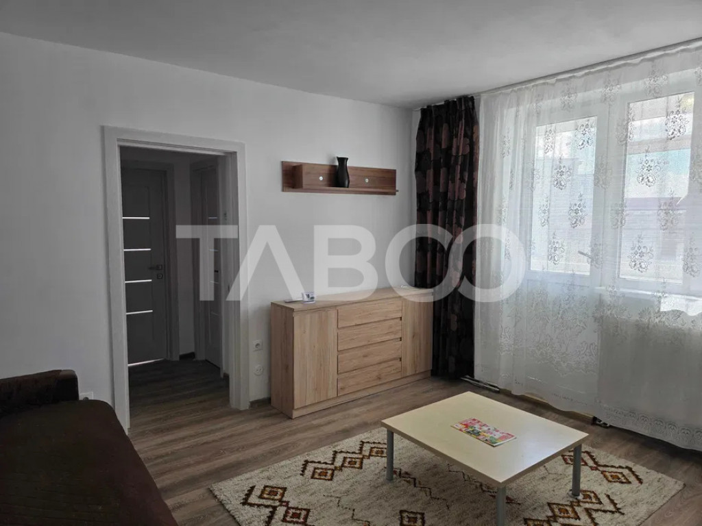 Apartament de inchiriat 2 camere mobilat si utilat 55 mpu
