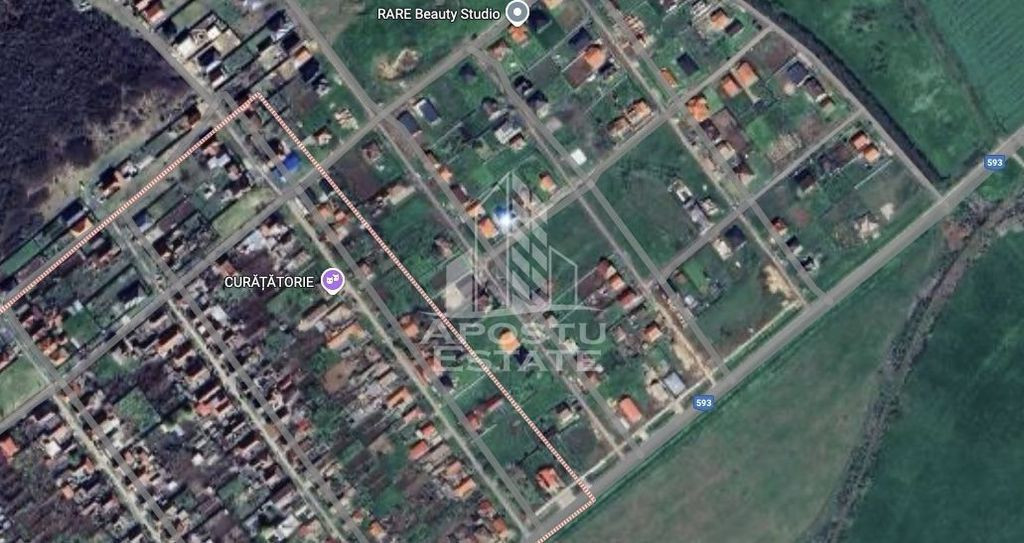 Parcela 1000 mp, vatra satului, case noi, Peciu Nou