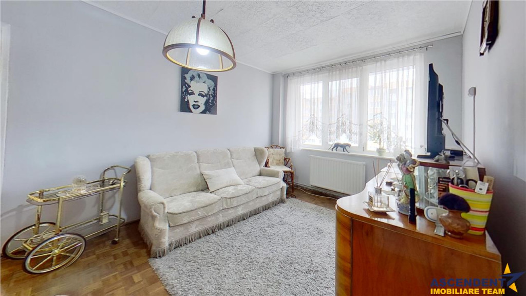 3D! Apartament clasic,3 camere, structurare armonioasa,Astra