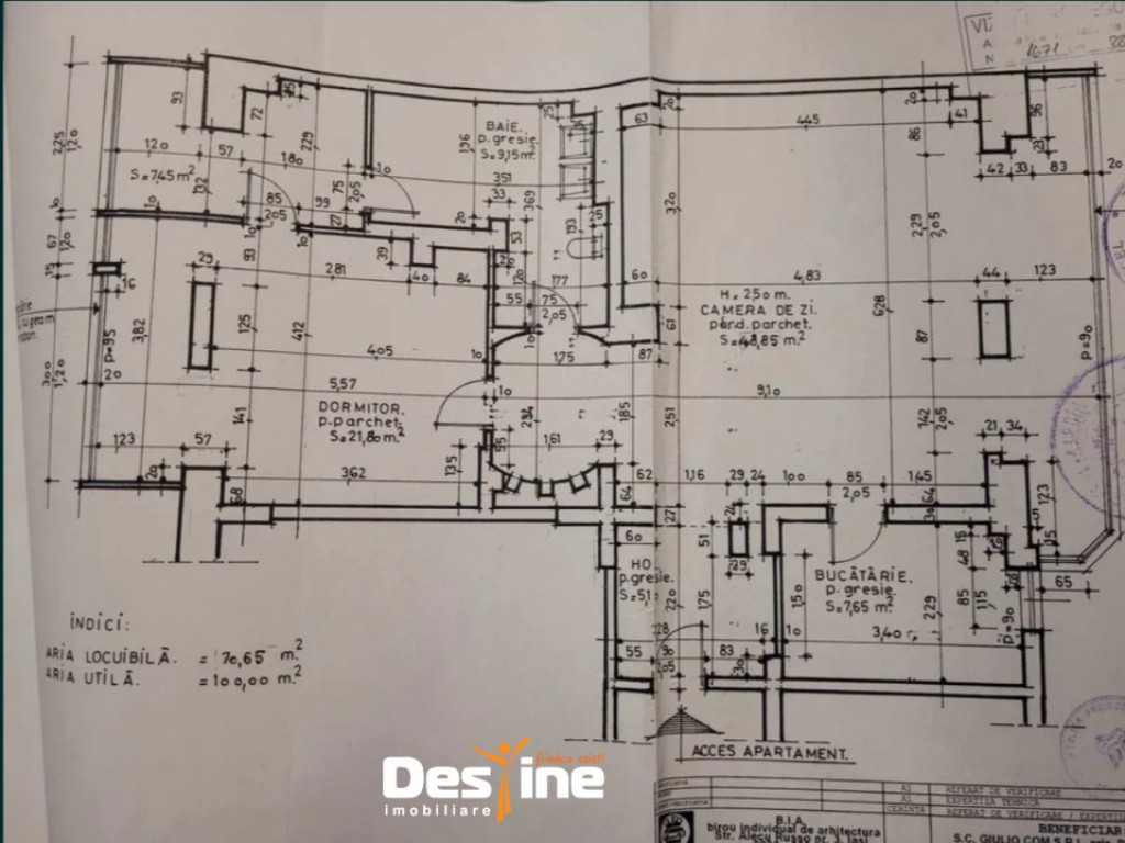 COMISION 0% Nicolina - Apartament 2 camere OPEN SPACE 100 mp