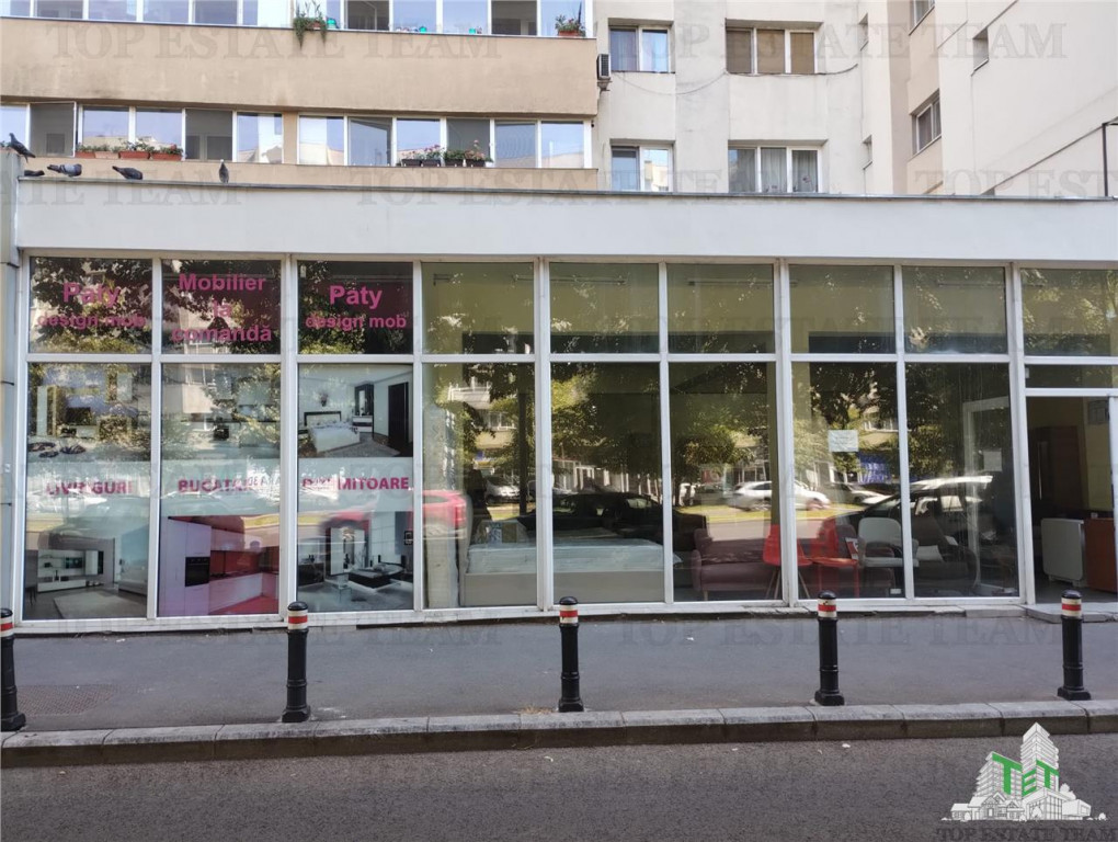 Spatiu comercial de inchiriat, deschidere generoasa la bulev