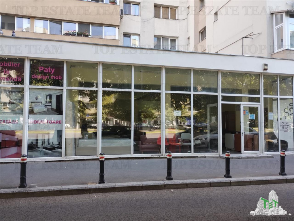 Spatiu comercial 270 mp de inchiriat cu deschidere generoasa