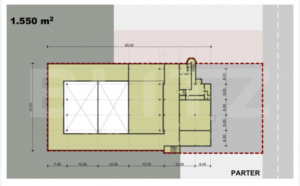 Hală industrială – 2800 mp utili, zonă Botizului/Șoimo