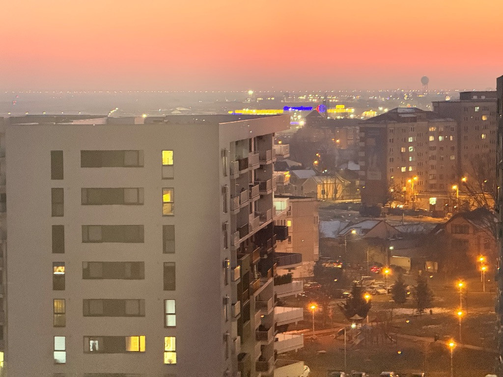 Apartament 2 camere Prima Onestilor view spre aeroport