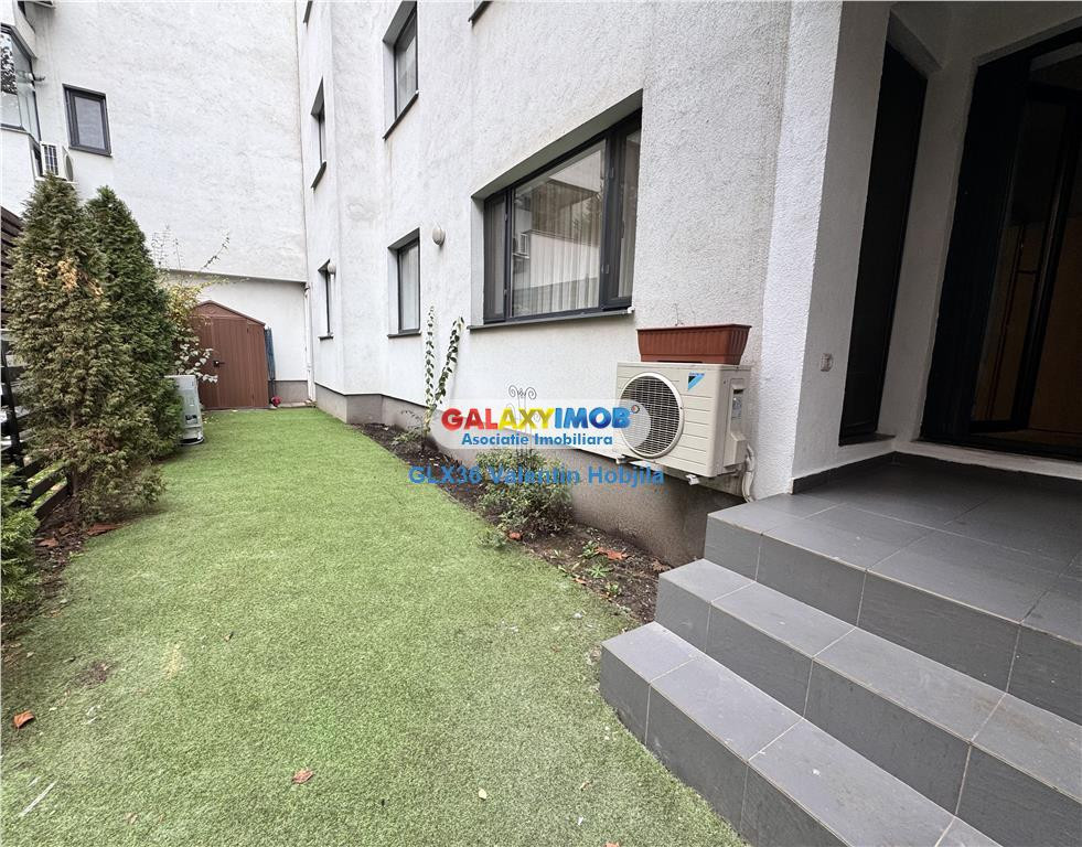 Apartament 3 camere mobilat parter Baneasa Greenfield