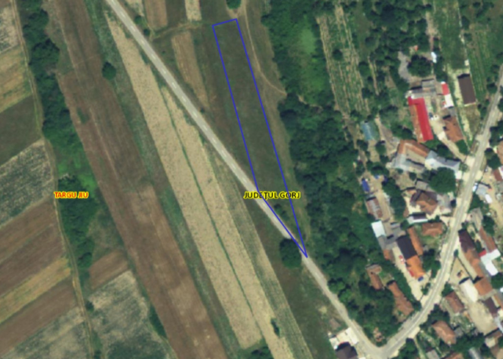 Teren intravilan - 1654 mp - Ursati, Targu Jiu