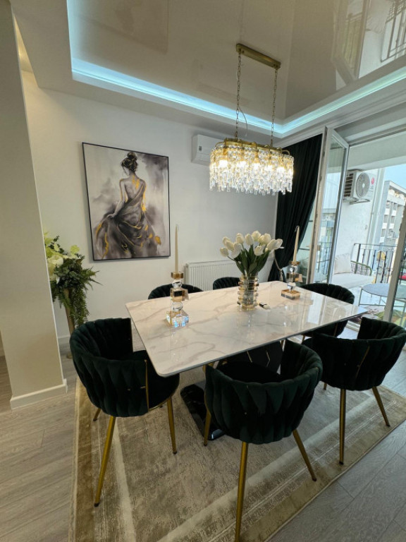 Apartament 3 camere Duplex Lux 128mp mobilat utilat Premium