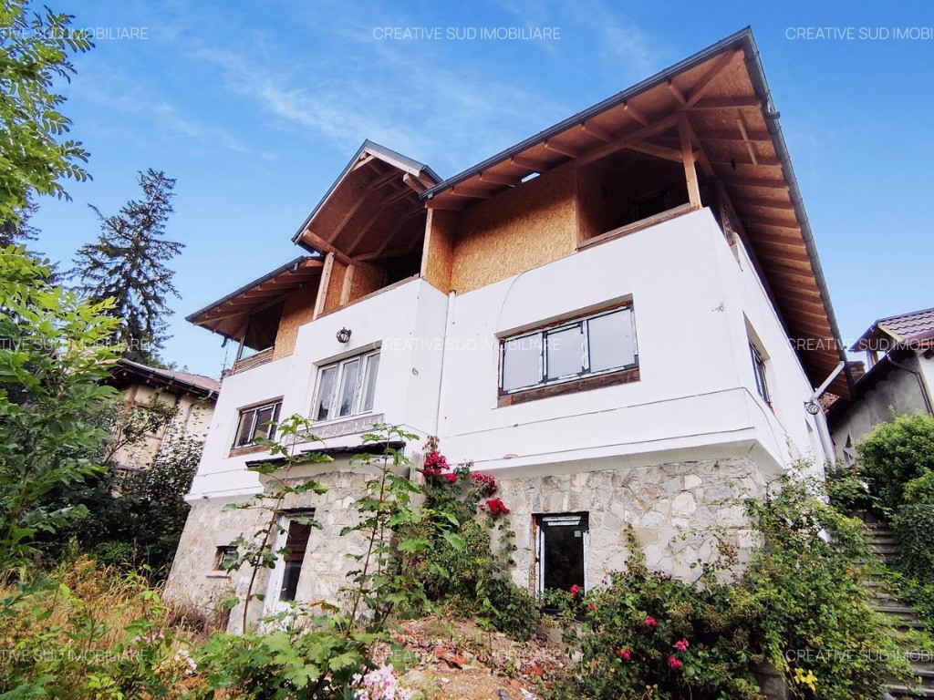 Sinaia / Peles - Vila D+P+M - 10 Camere - 260 mp utili - 700 mp teren